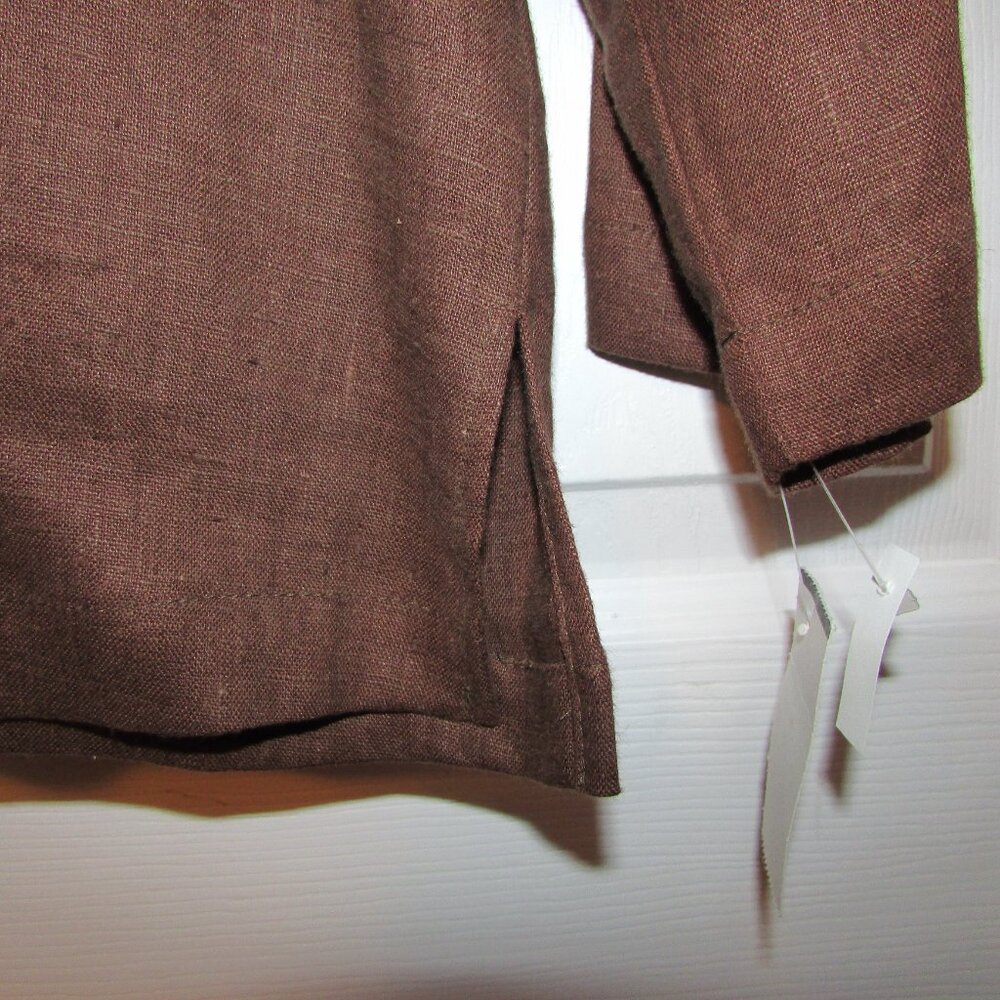 HOT COTTON Linen Top - Sz S - NEW - Picture 6 of 10